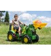 Traktors ar pedāļiem  rollyX-Trac Premium John Deere 8400R ar kausu 2 ātrumi un bremze ( 3 - 10 gadiem) Vācija 651078